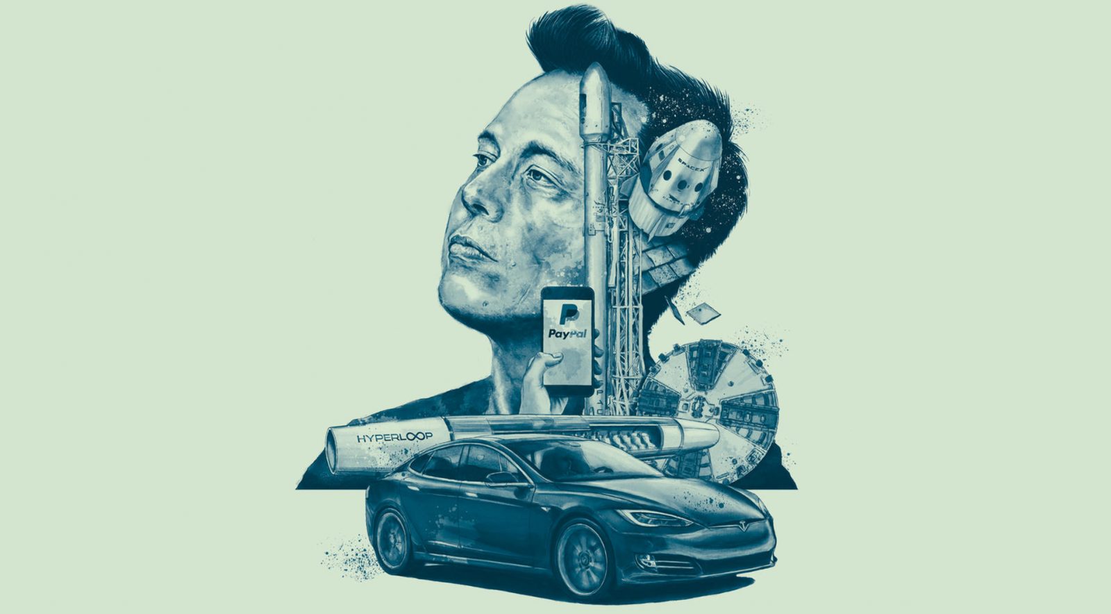 Elon Musk Rocks